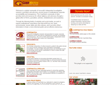 Tablet Screenshot of community.corpwatch.org